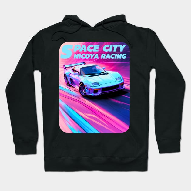 Space City Nicoya Racing Hoodie by Space City Nicoya